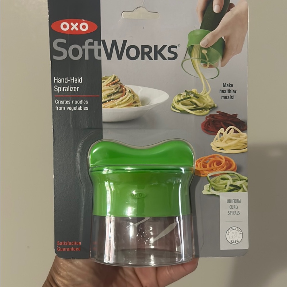 Oxo Green Hand-Held Spiralizer